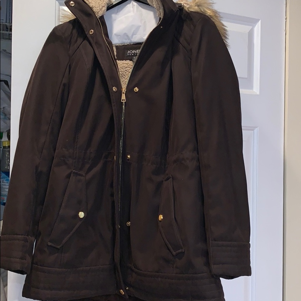 Jones New York Brown winter coat